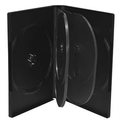 Boîtier Noir Pour 5 Dvd