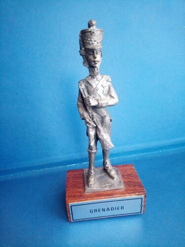 Figurine Grenadier - Etain D'art - 13 Cm Avec Socle