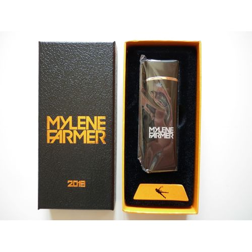 Mylene Farmer Briquet Métal Électronique Désobéissance Live 2019