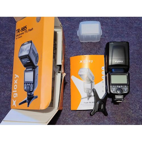 ELEECTRONIC FLASH GLOXY TTL TR-985 C POUR CANON