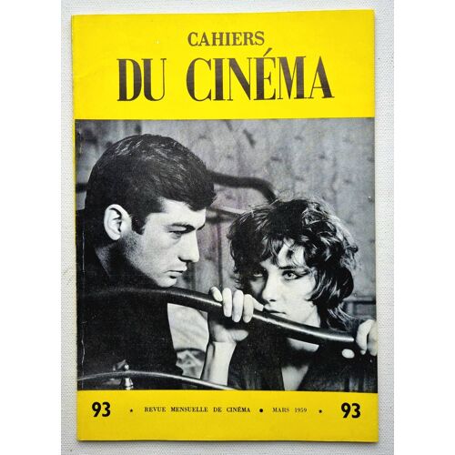 Cahiers Du Cinéma - N° 93 - Mars 1959