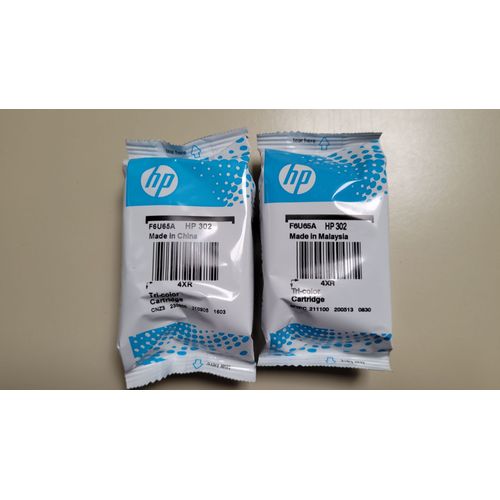 CARTOUCHES D'ENCRE HP Tri-Color pour imprimante HP 302