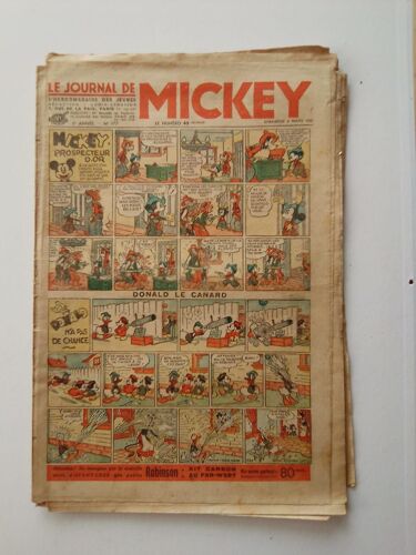 Le Journal De Mickey Avant Guerre N° 177 - 6 Mars 1938