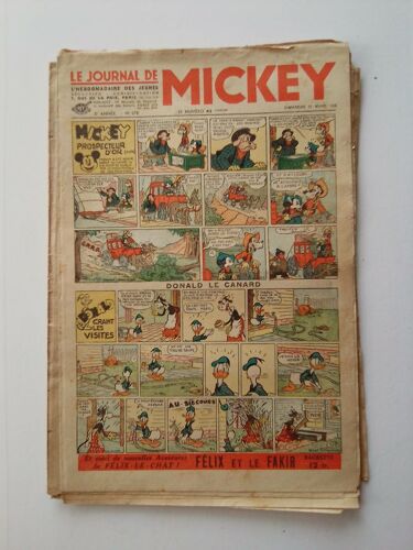 Le Journal De Mickey Avant Guerre N° 178 - 13 Mars 1938