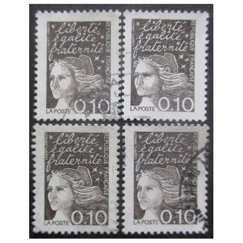 France N°3086 X 4 Oblitéré