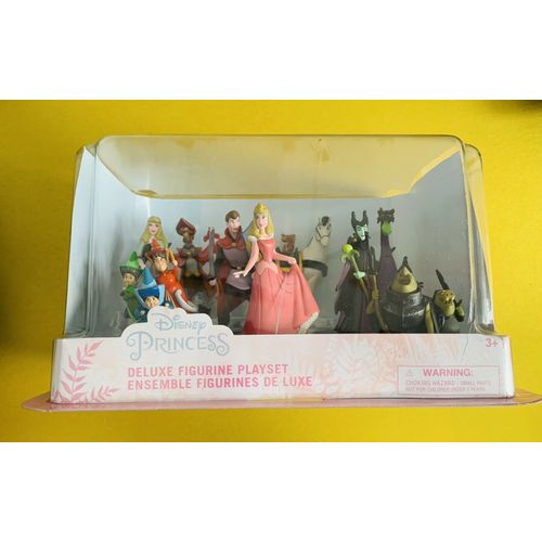 Disney Store Sleeping Beauty Deluxe Figurine Playset La Belle Aux Bois Dormants