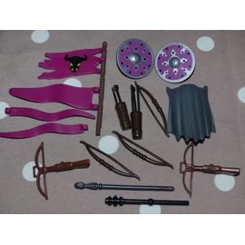 Lot Playmobils Accessoires Chevaliers Du Taureau