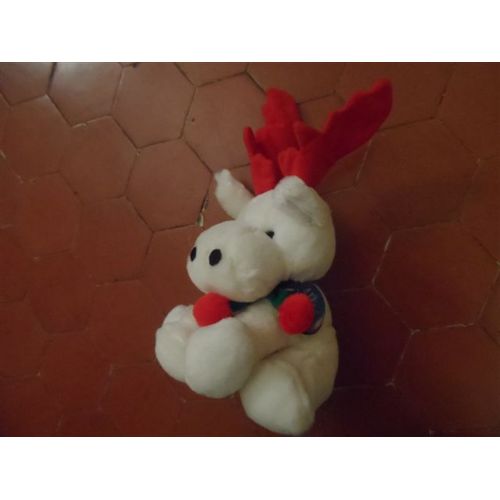 Peluche Élan Blanc Vert Baudet 