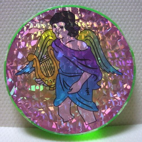 Slammer Brillant Et Vert Translucide " Ange Avec Lyre " - 90's