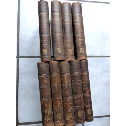 Histoire D'angleterre - 26 Tomes En 9 Volumes - 1845