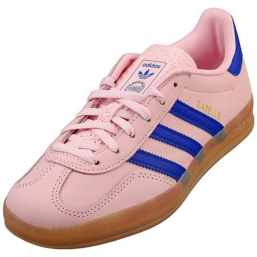 Adidas Gazelle Indoor Femme Rose Bleu