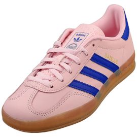 Adidas Gazelle Indoor Femme Rose Bleu