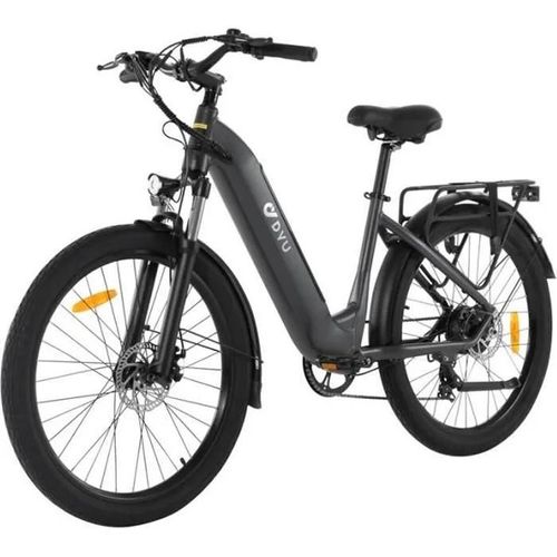 Dyu C1 Vélo De Ville Électrique Femme 26 Pouces 350w 10,4ah Preto