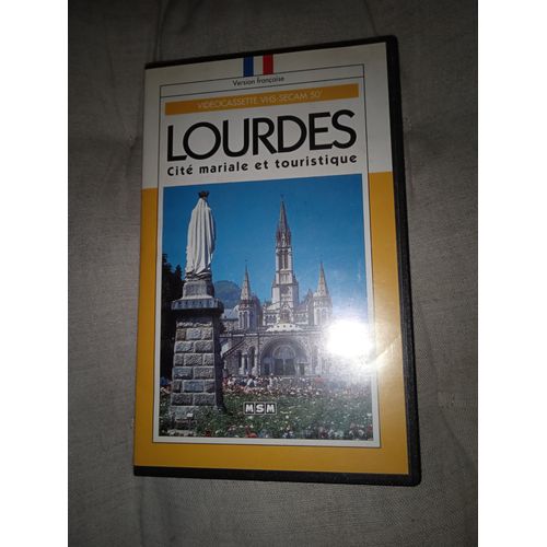 Cassette VHS Lourdes, la Cité Mariale et touristique 1996