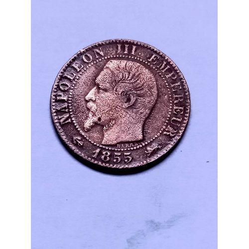 5 Centimes 1855 "D" Napoléon Lll F.116/23 .France.