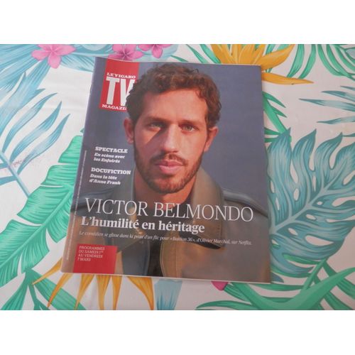 Tv Magazine 228 : Victor Belmondo - L'humilité En Héritage
