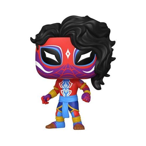 Spider-Man: Across The Spider-Verse Pop! Movies Vinyl Figurine Spider-Man India 9 Cm