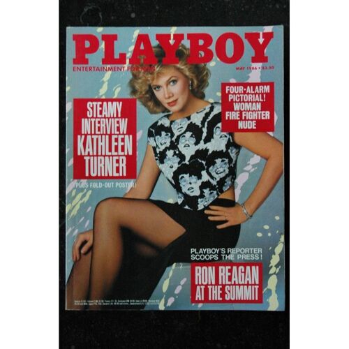Playboy Us 1986 05 Kathleen Turner Ron Reagan Christine Richters