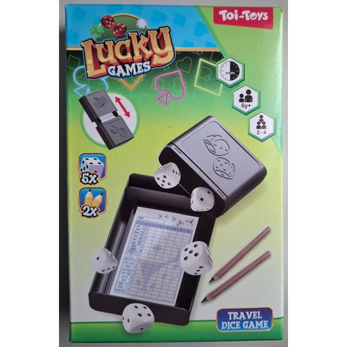 Jeu De Dés - Principe Du Yams Version Voyage