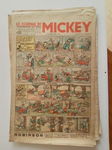 Le Journal De Mickey Avant Guerre N° 162 - 21 Novembre 1937