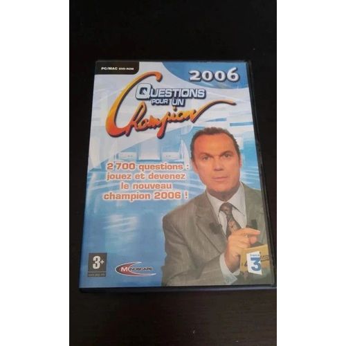 Jeu Pc/Mac Questions Pour Un Champion 2006/ M4