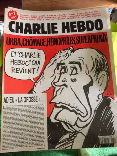 Lot De Charlie Hebdo Année 1992