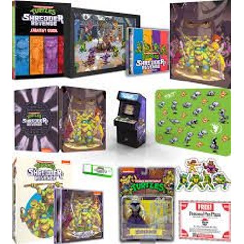 Shredder's Revenge Limited Run Les Tortues Ninja Nintendo Switch Tmnt Teenage Mutant Ninja Turtles