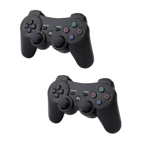 2 X Manette Sans Fil Pour Sony Playstation 3 - Batterie - Straße Game