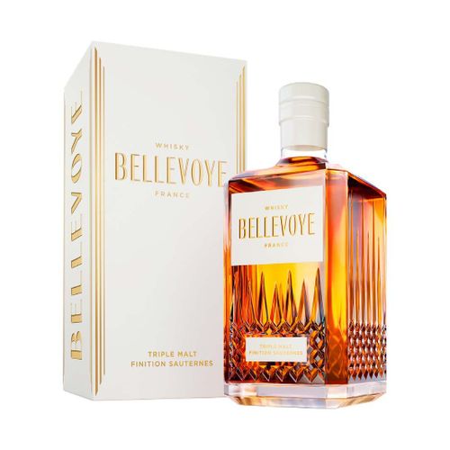 Whisky Bellevoye Blanc Finition Sauternes 70cl - Etui