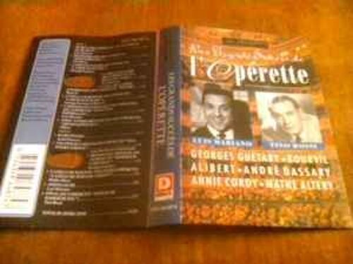 Les Grands Succès De L'opérette Cassette Audio