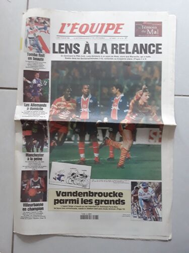 Journal L'Équipe 16128 - 16 Mars 1998