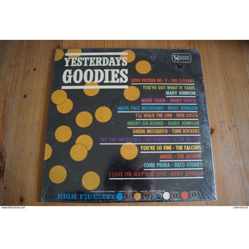 Yesterday Goodies Lp Americain 1964 Doo Wop Jazz Soul The Clovers Don Costa