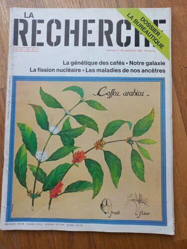 La Recherche 136 La Génétique Des Cafés / Notre Galaxie