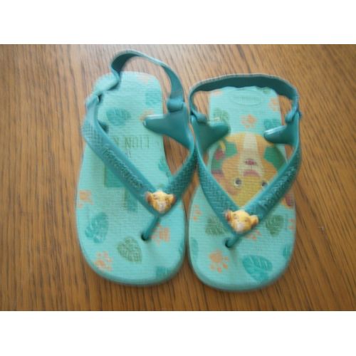 Tongs Vertes Le Roi Lion Havaianas Pointure 25/26