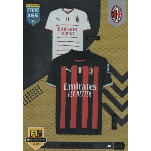 Carte Foot Panini - Adrenalyn Xl Fifa 365 - 2023 - N° 348 - Second Skin - Ac Milan