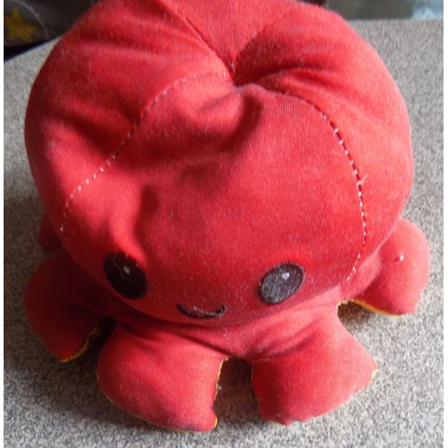 Peluche Pieuvre Réversible