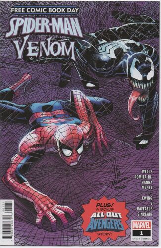 Spider-Man / Venom #1 (Marvel Comics) 1st Appearance Of Rascal (Symbiote), Free Comic Book Day 2022