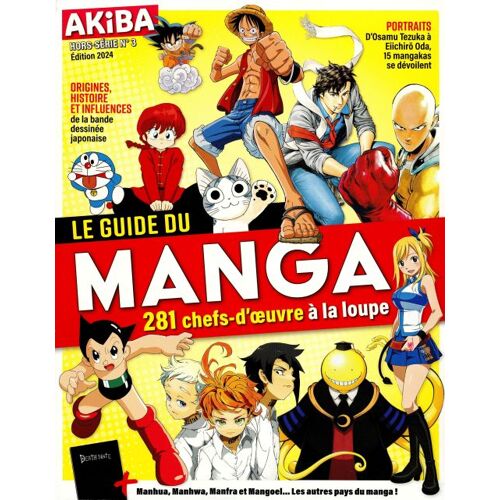 Akiba 3 H Le Guide Du Manga 281 Chefs-D'oeuvre A La Loupe