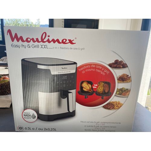 Friteuse sans huile Moulinex XXL 2 en 1 air & grill 