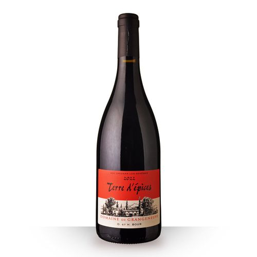 Domaine De Grangeneuve Terre D'epices Grignan-Les-Adhémar Rouge 2022 - 75cl