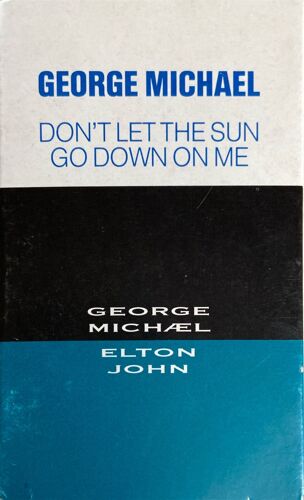 George Michael Cassette Audio Single Don't Let The Sun Go Down On Me