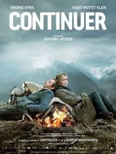 Continuer De Joachim Lafosse Avec Virginie Efira, Kacey Mottet-Klein... - Affiche Originale De Film Format 120 X 160 Cm