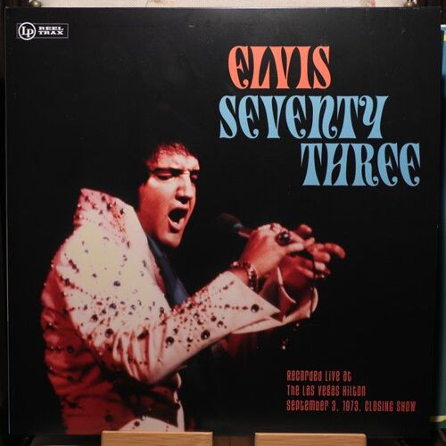 Elvis Presley Seventy Three Live Las Vegas Hilton 3 Septembre 1973 Closing Night Soundboard/Audience Recording Blue Splatter Vinyls 2lps 24 Tracks Edition Très Limitée 150 Exempl. Label Reeltrax Rare