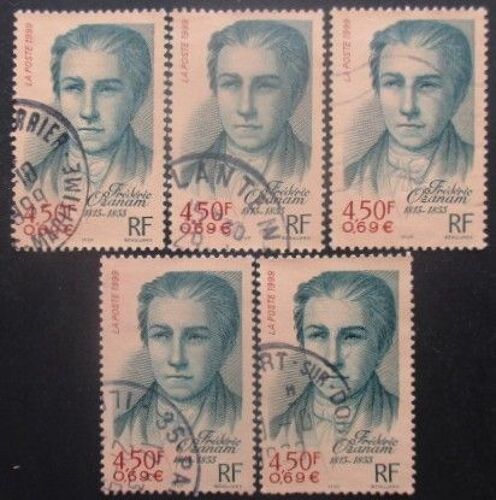 France N°3281 X 5 Oblitéré