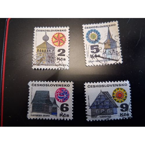 Lot 4 Timbres Tchecoslovaquie