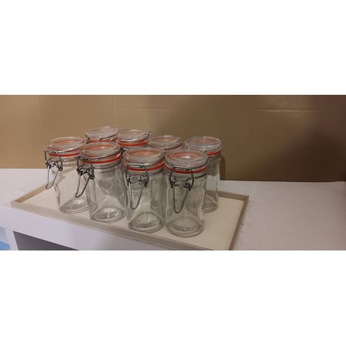Bocaux Verrines Hermétiques (8) Hauteur 8,5 Cm X 4 Cm De Diamètre