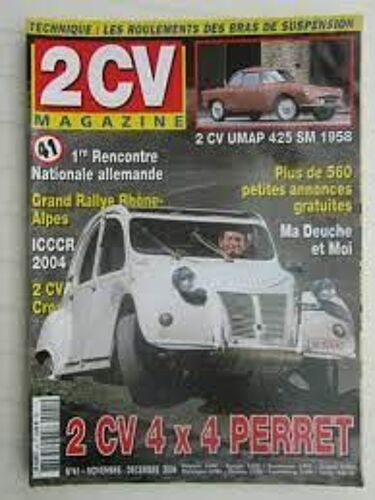 2 Cv Magazine N° 41 / 2 Cv 4x4 Perret/2 Cv Umap 425 Sm 1958 /2 Cv Cross