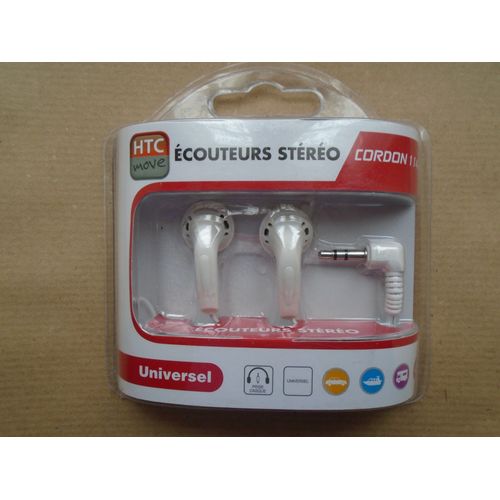 ecouteurs stereo filaire