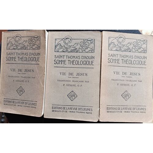 Vie De Jésus : Trois Tomes, 1931.