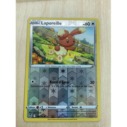 (1808) Laporeille 144/195 Pokemon 